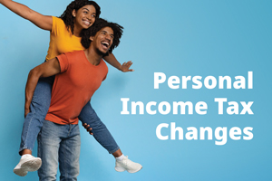 Personal Income Tax Changes