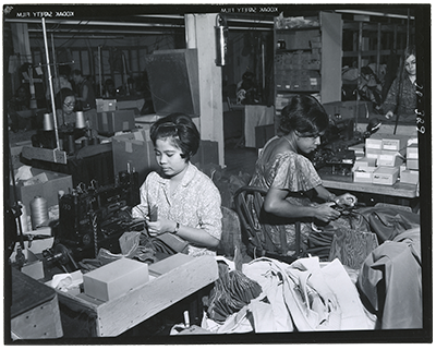 Workers in Garment Plant